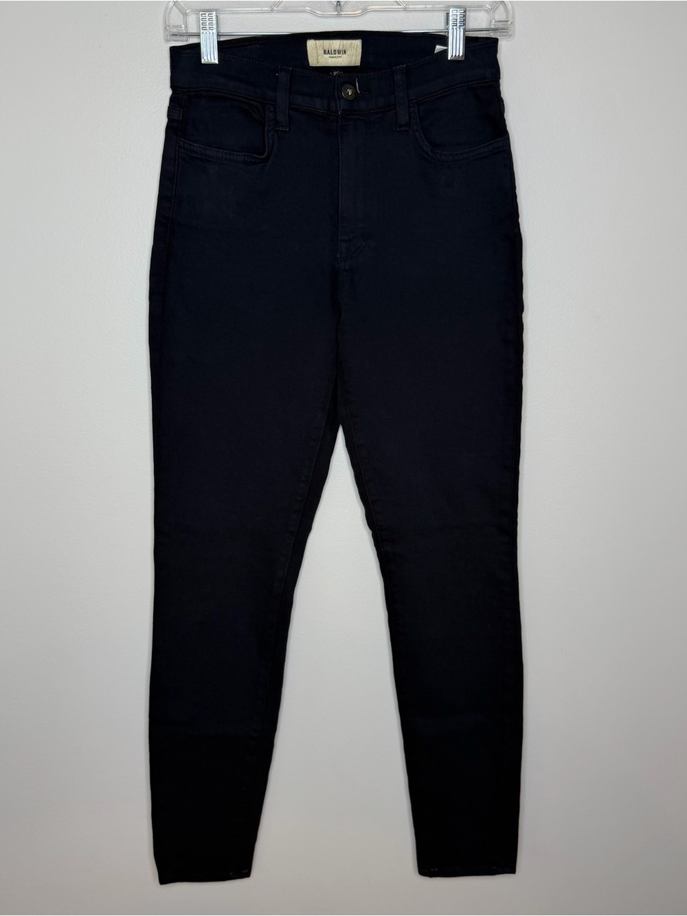 NWT Baldwin Karlie High Rise Cropped Skinny Jeans in Midnight Womens 27